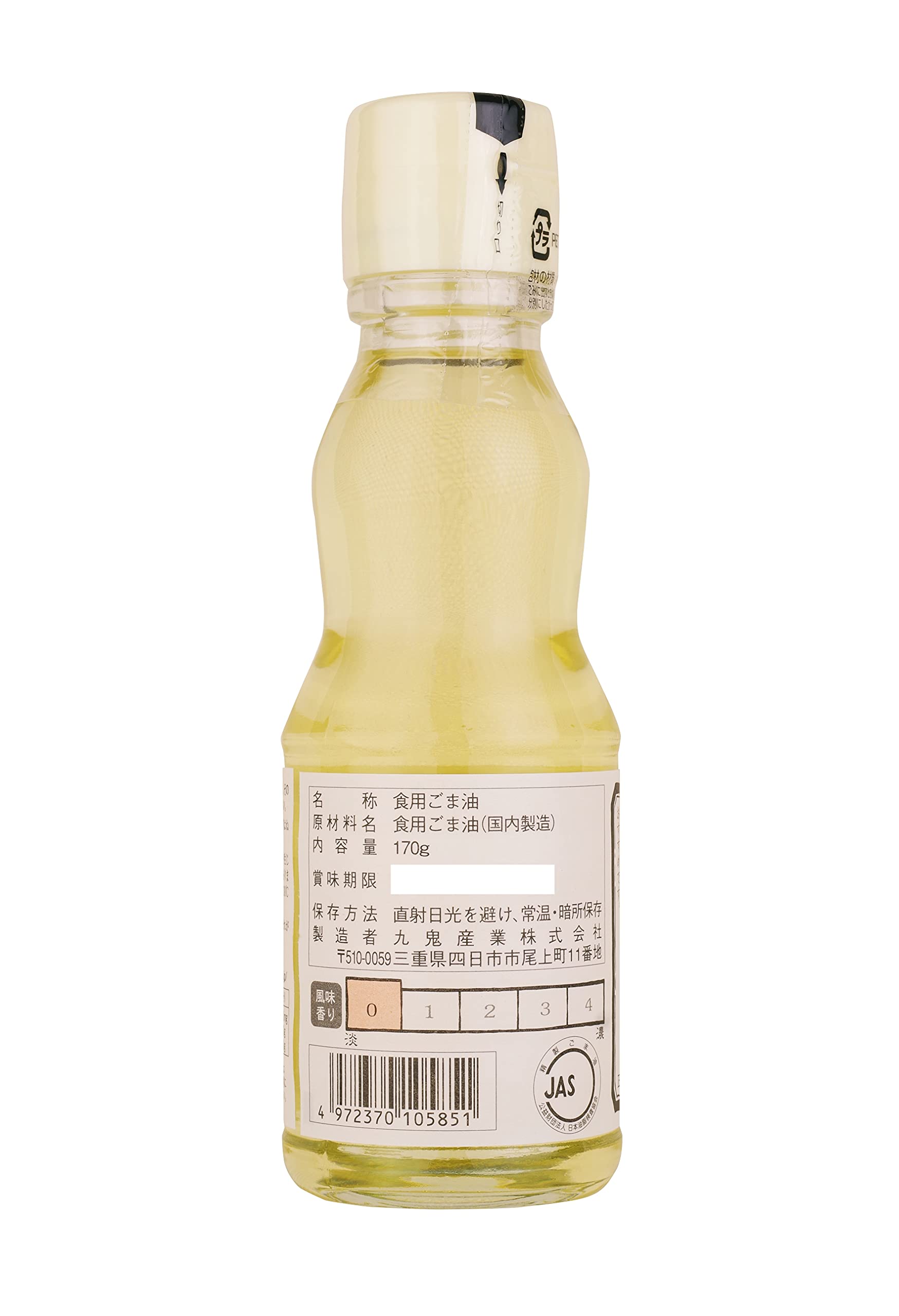 구귀 산업 태백 순정 참기름 170g × 6개
