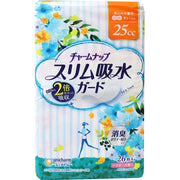 Charm Nap Slim Water Absorption Guard, Safe for small amounts, 25cc, 26 sheets [Sheets for vaginal discharge and mild urinary incontinence]