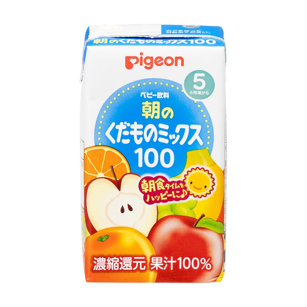 Pigeon 贝亲 早晨水果混合 100 125ml x 3 包