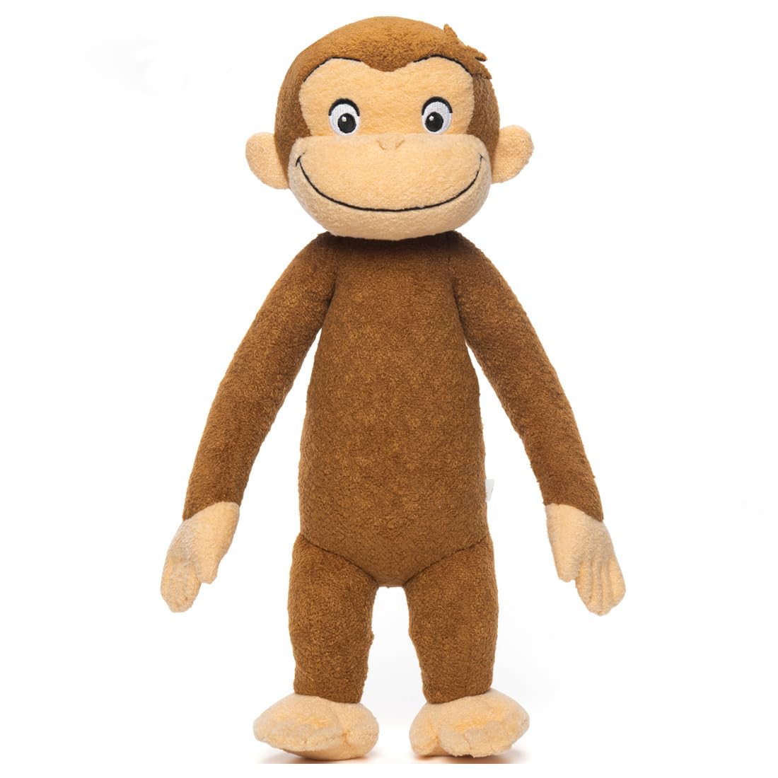TAKARATOMY A.R.T.S Curious George Plush Toy L Curious George Plush Toy Height Approx. 35cm