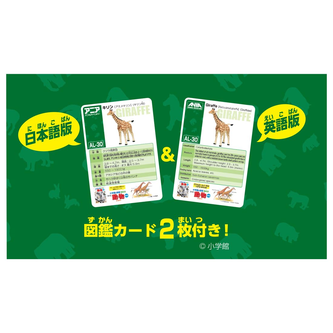 다카라 토미 아니아 AL-30 기린 (아미메키린) 동물 공룡 장난감 3세 이상