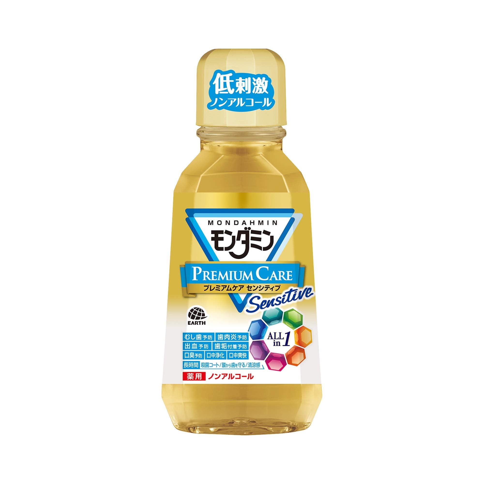 몬다민 프리미엄 케어 센시티브 마우스 워시 무알코올 세구액 무치아 예방 의약 부외품 380mL