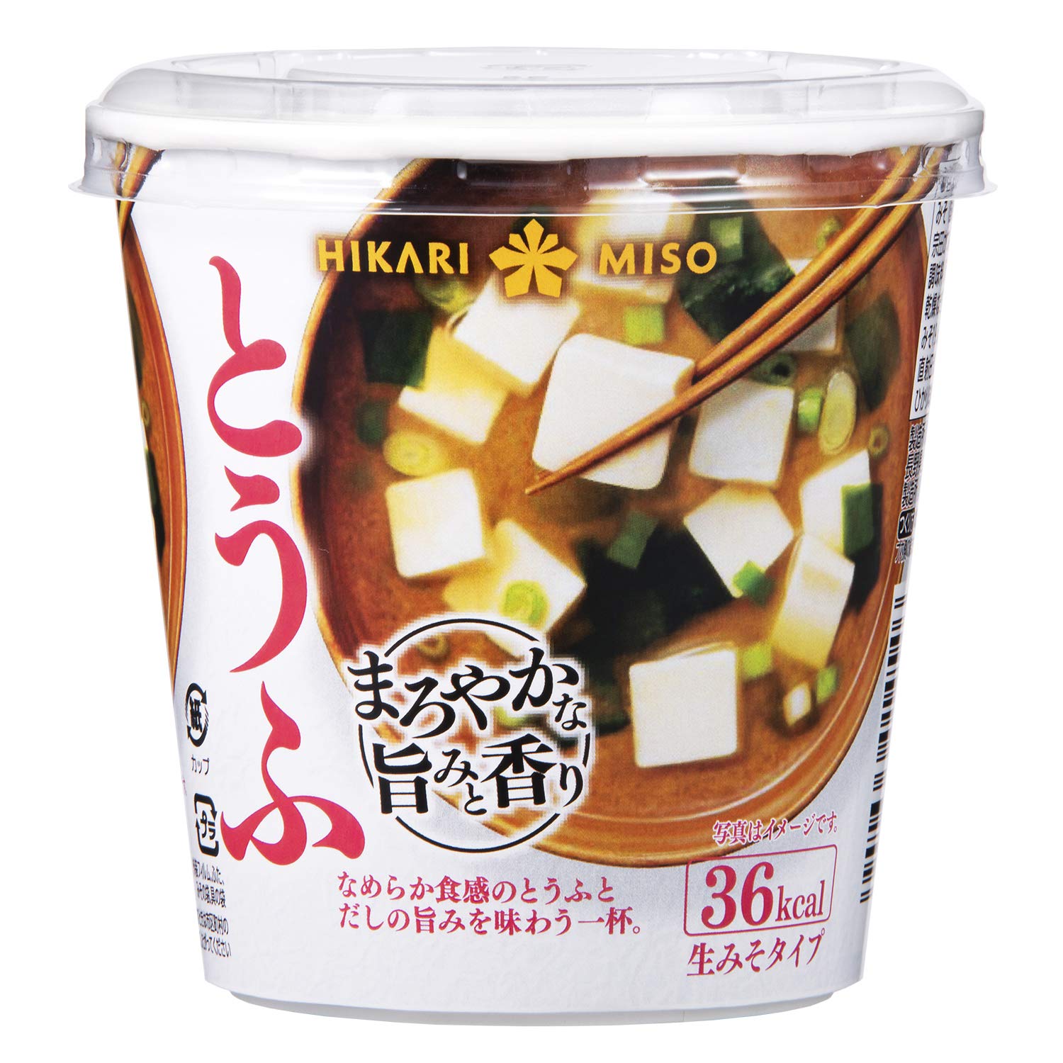 Hikari miso cup miso soup mellow flavor and aroma tofu 1 serving x 6 pieces