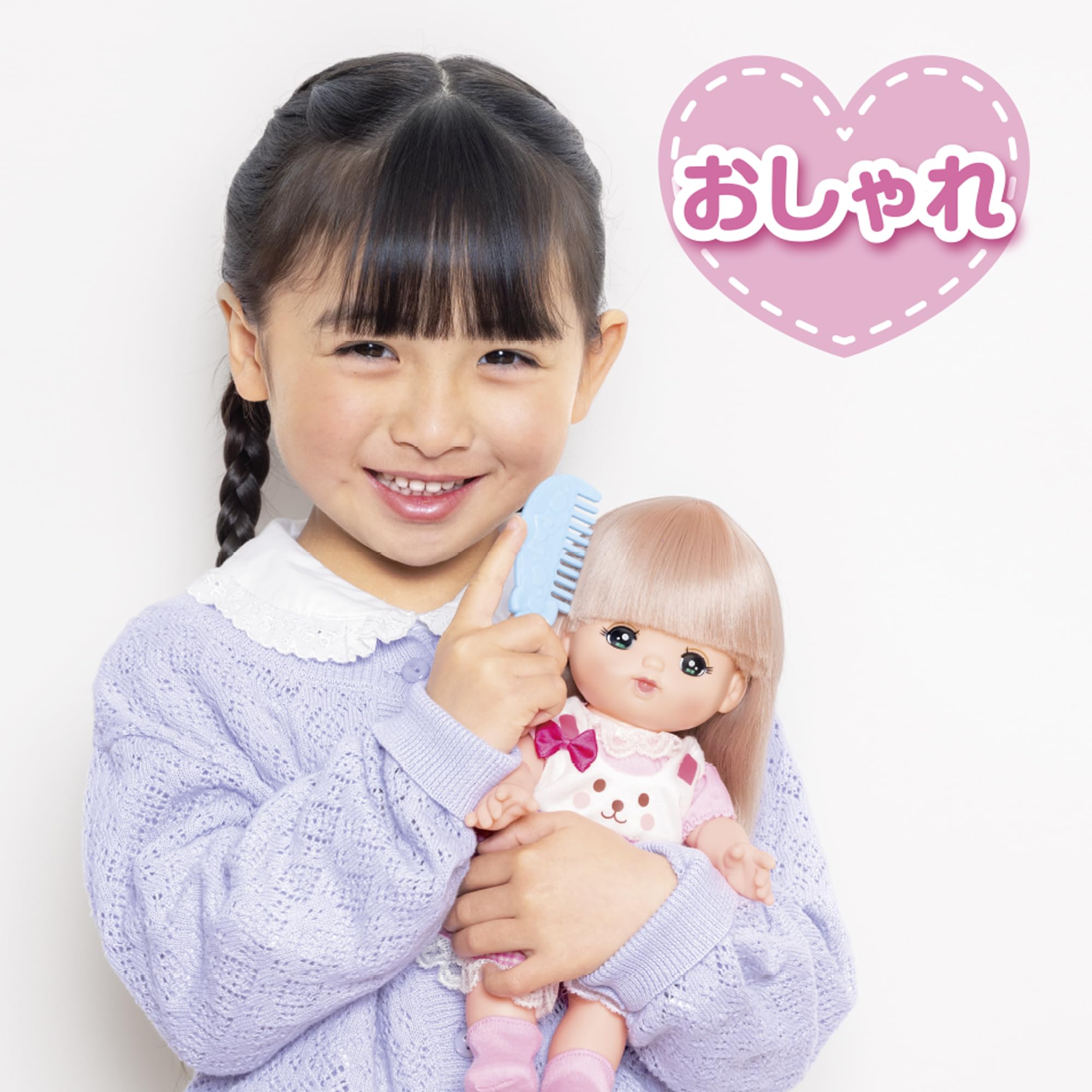 Pilot Mel-chan Doll Set Stylish Hair Mel-chan Ages 3+