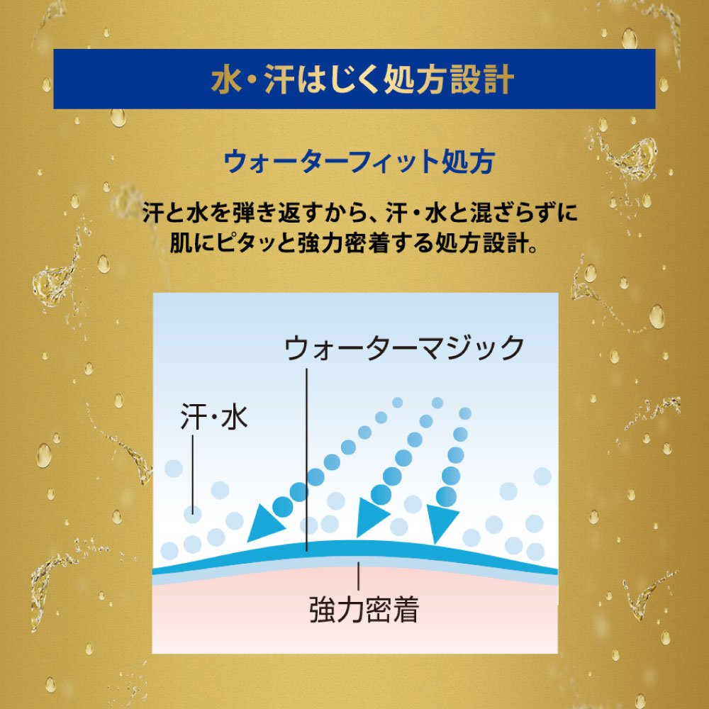 SKIN AQUA Sunscreen Water Magic Transparent UV Oil Transparent water-repellent type that repels water and sweat (SPF50+ PA++++) 50ml *Super waterproof