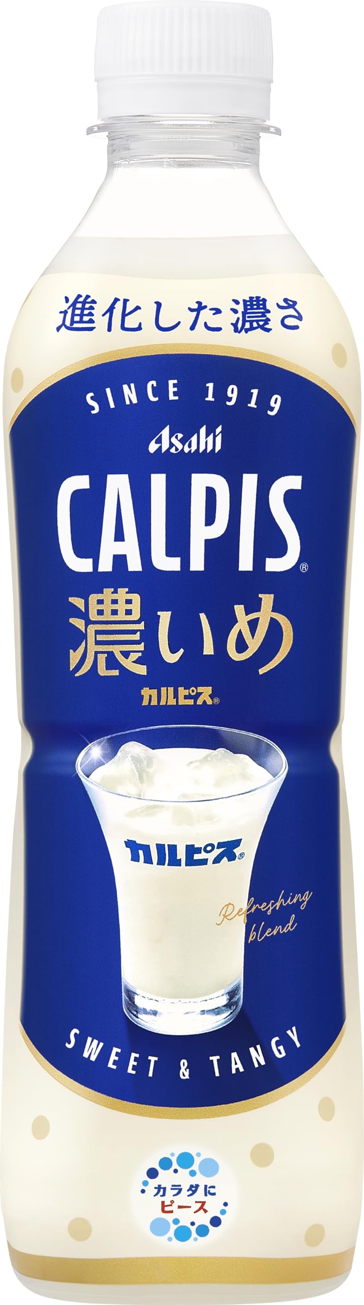 Calpis CALPIS Dark 490ml x 24 bottles [Calpis] [Lactic Acid Bacteria] [Asahi Beverages]