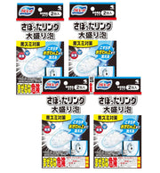 【4개 세트】블루렛 얹은 링 대성분 거품 블랙 즈미 대책 문지르지 않고 거품 세정 2포×4개 화장실 청소 곰팡이