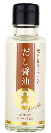 Fundodai Dashi soy sauce made with clear soy sauce 100ml x 4 bottles