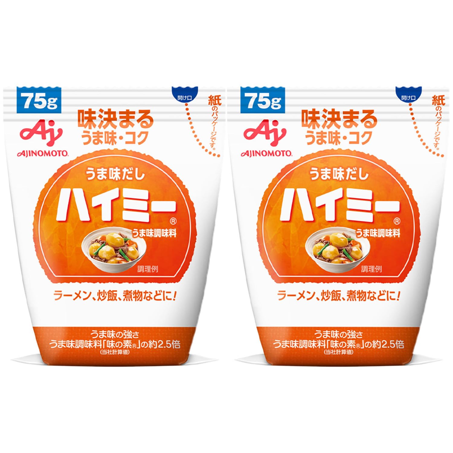 아지노모토 우마미다시·하이미 75g봉투×2개