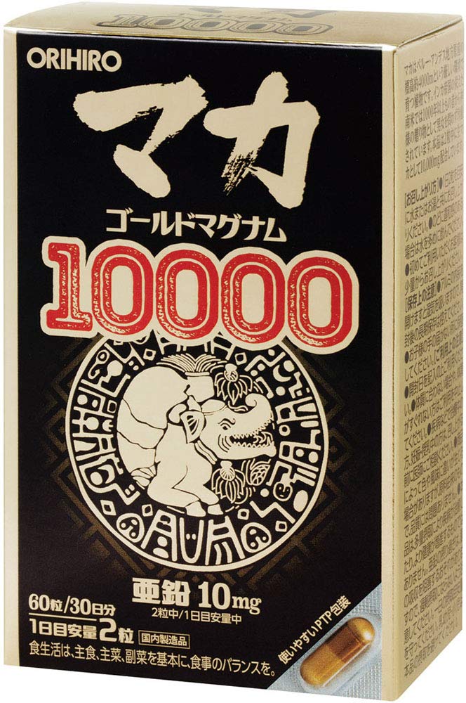 Orihiro 玛卡 Gold Magnum 10000 60 片