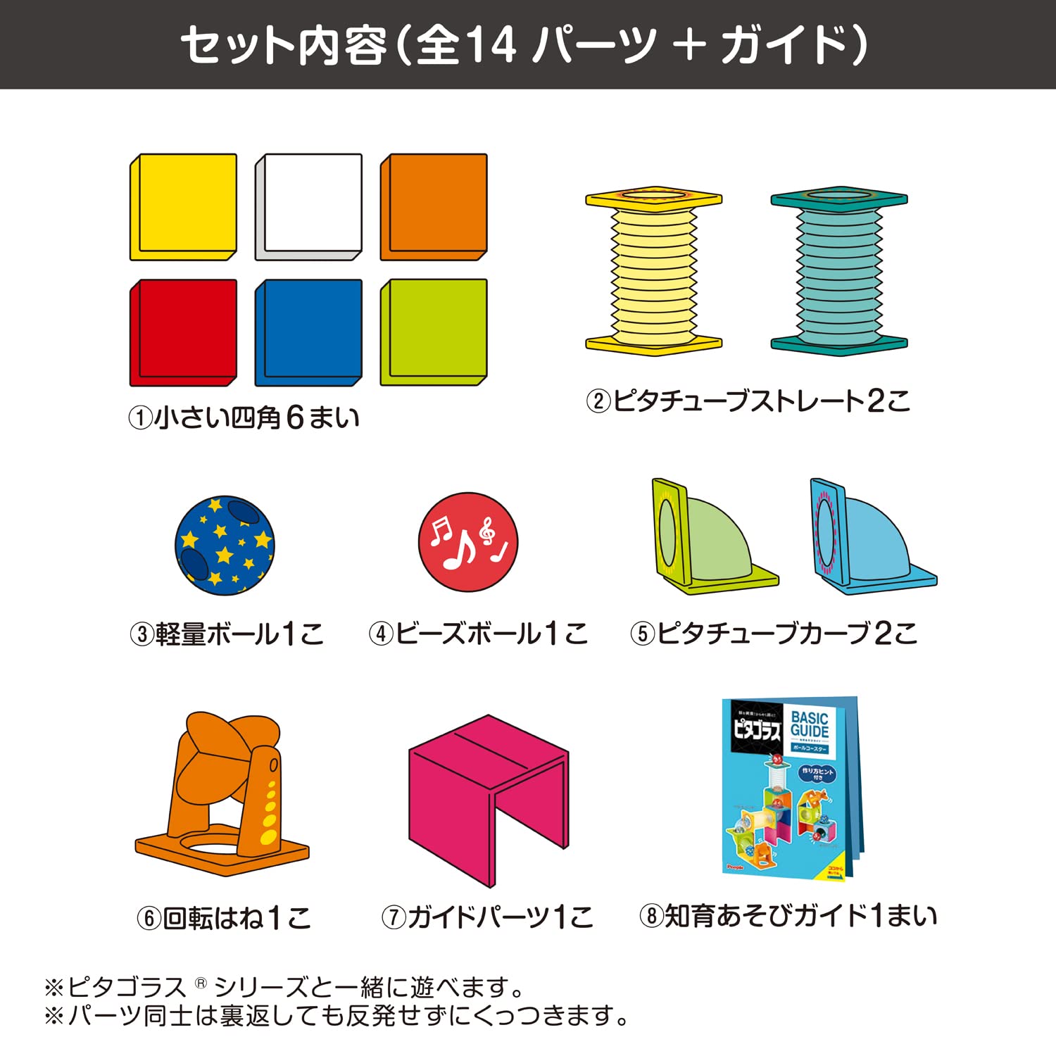 People Pythagoras Full of education! Ball coaster [1 and a half years old] can play, create, and grow inspiration PGS-131-2023