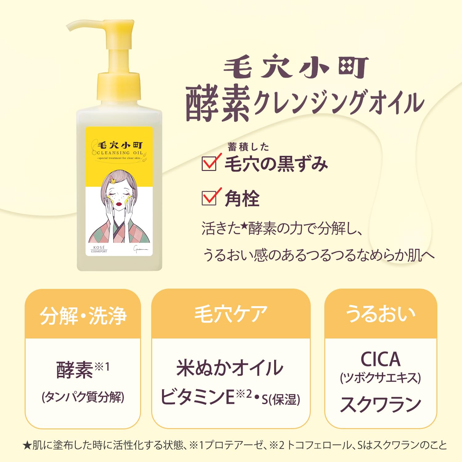 Softymo Pore Komachi Enzyme Cleansing Oil 150ml Makeup Remover Makeup Remover Oil