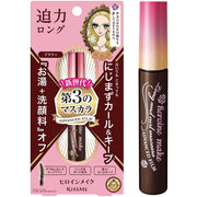 Heroine Make Long & Curl Mascara Advanced Film 02 Brown 6g Strong Curl Hot Water + Facial Cleanser Off