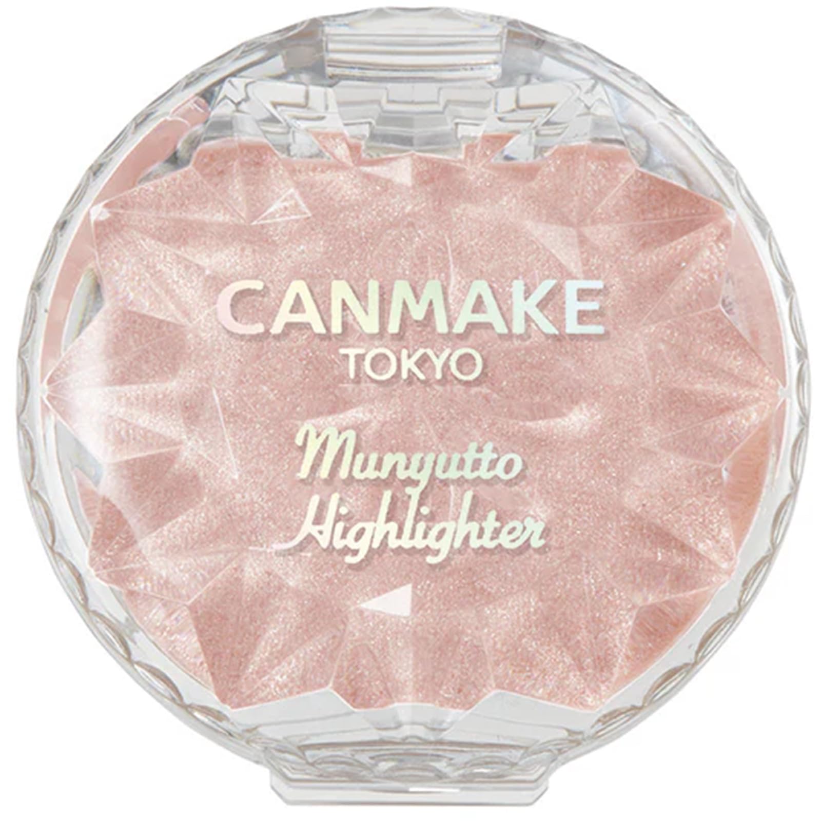 Canmake Munyutto Highlighter 02 Rose Quartz 3.8g Raw Rare Highlighter Adhesive Smooth Pink