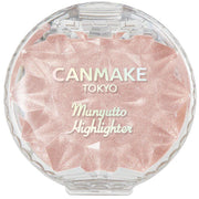 Canmake Munyutto Highlighter 02 Rose Quartz 3.8g Raw Rare Highlighter Adhesive Smooth Pink