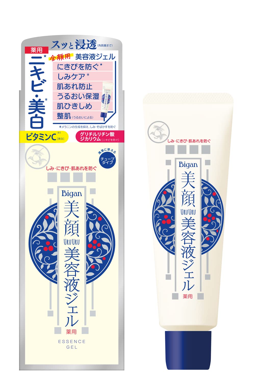 명색 미안 약용 미백 미용액 젤 45g (의약부외품) (일본제)