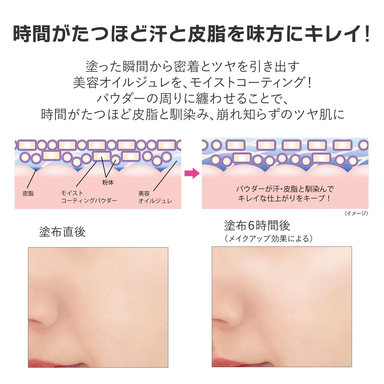 Moist Labo Powderless Fit Foundation Light Ocher 1 piece