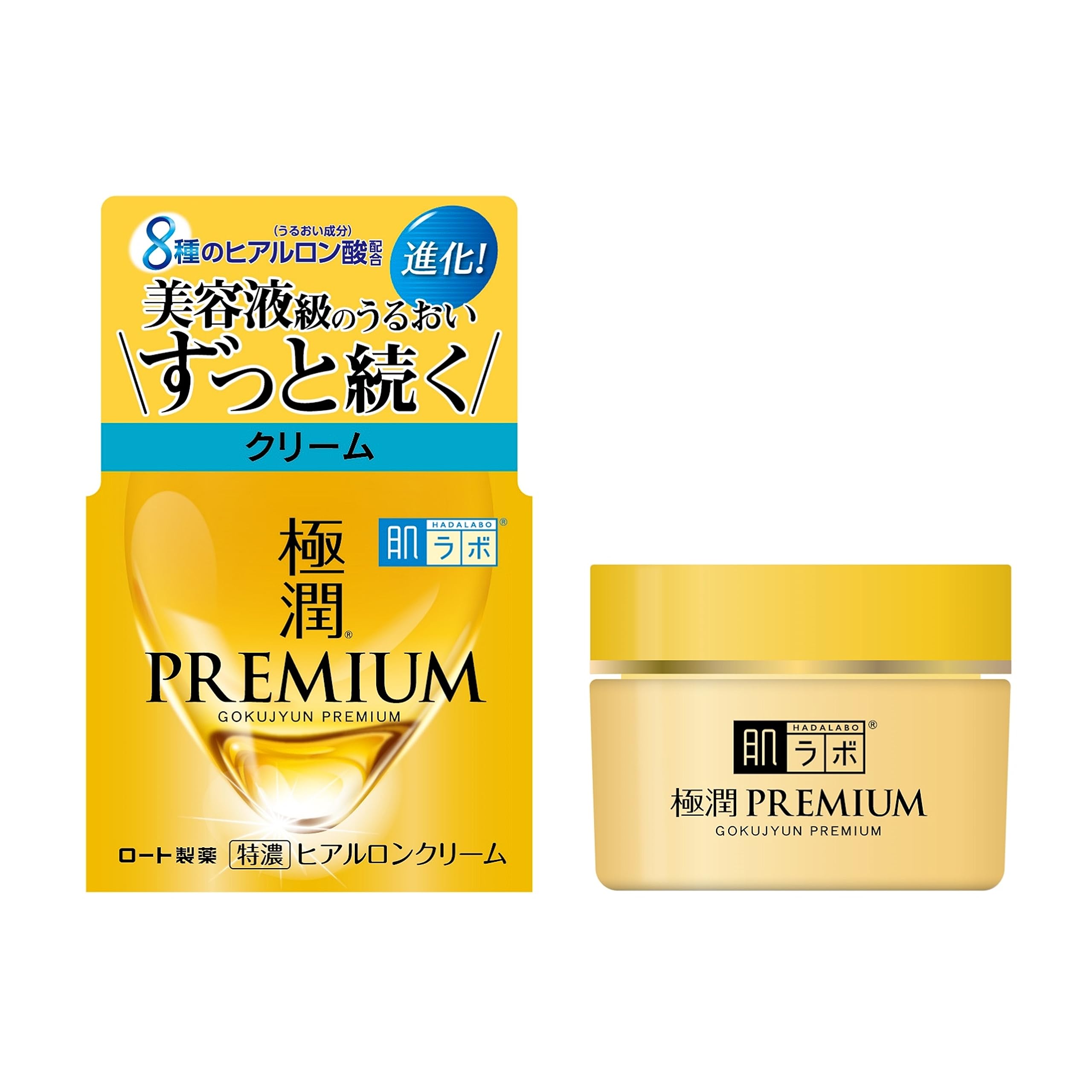 Kem dưỡng Hyaluronic cao cấp Hada Labo Gokujun 50g