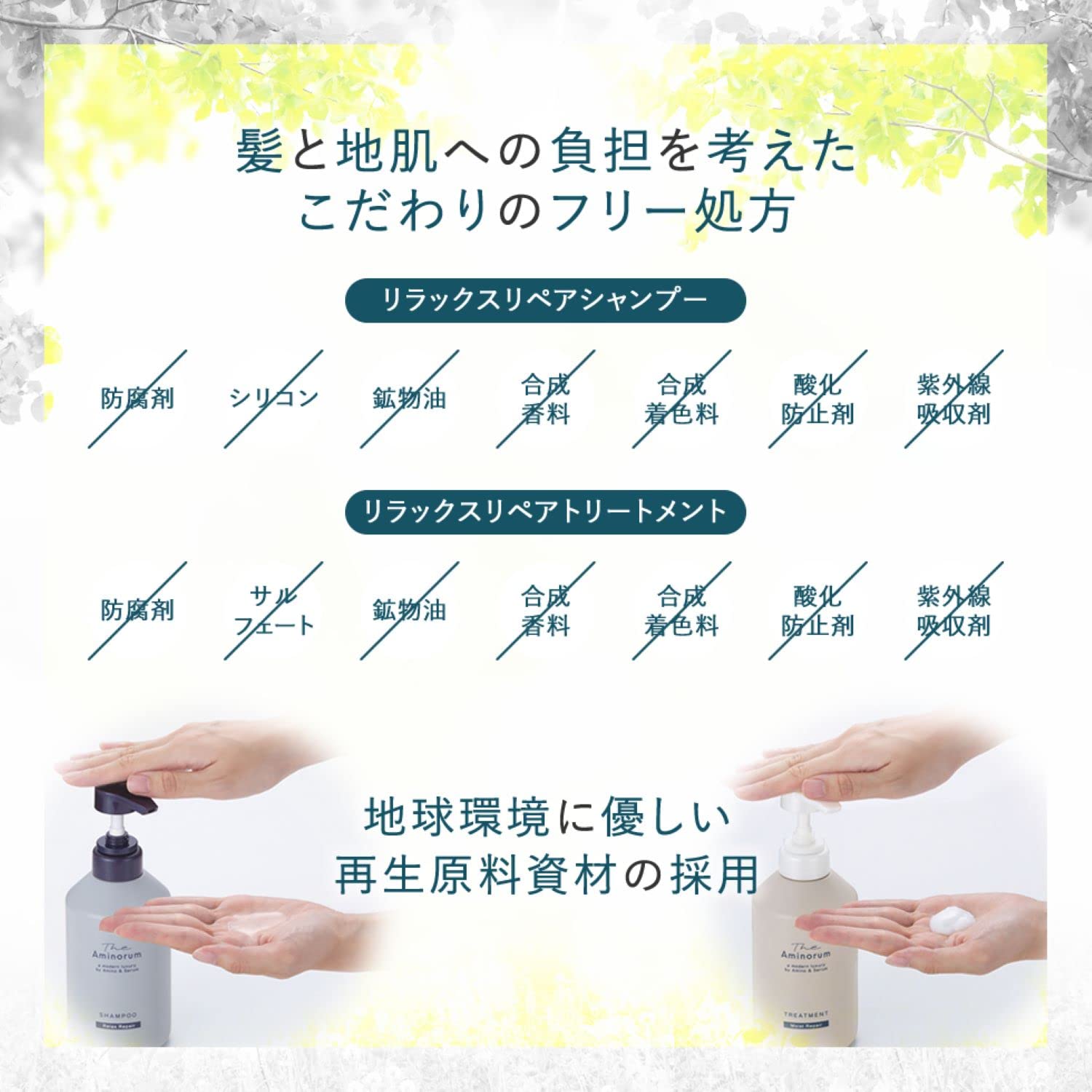 Kumano Yushi Di Aminorum TREATMENT Refill 350ml