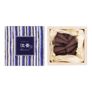 Nippon Kodo Kayuragi Agarwood Cone, 12 Pieces, Comes with Incense Stand, Single Item, White, 12 Pieces (x 1)