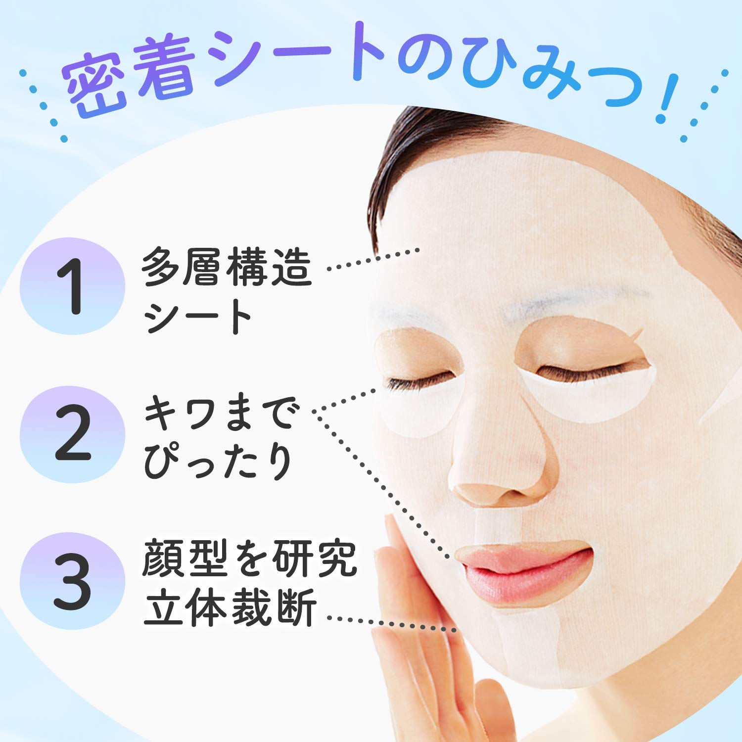 Mandom Barrier Repair Sheet Mask Fluffy x6 Set