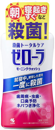 제로라 모닝워슈 살균 토탈 케어 치주병・충치・구취 예방 네바 첨부 정화 450 ml 고바야시 제약