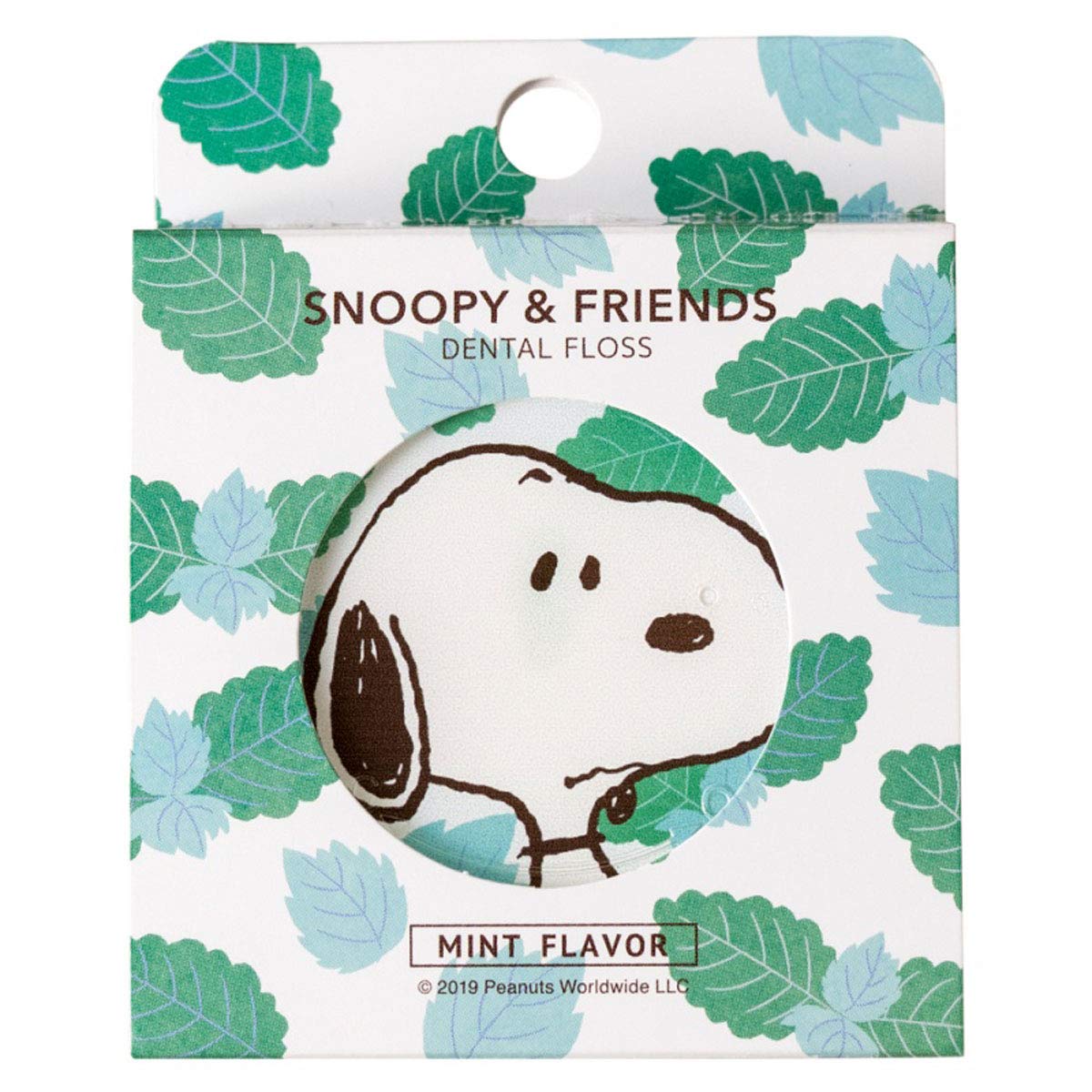 FINE Snoopy & Friends Dental Floss Approximately 3 Months Mint Scent 50m