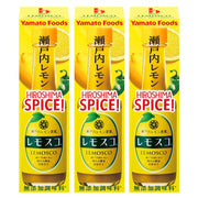 세토우치 레몬팜 레모스코 60g×3병 세트 국내산 향토 선물 히로시마 인기 매콤한 조미료