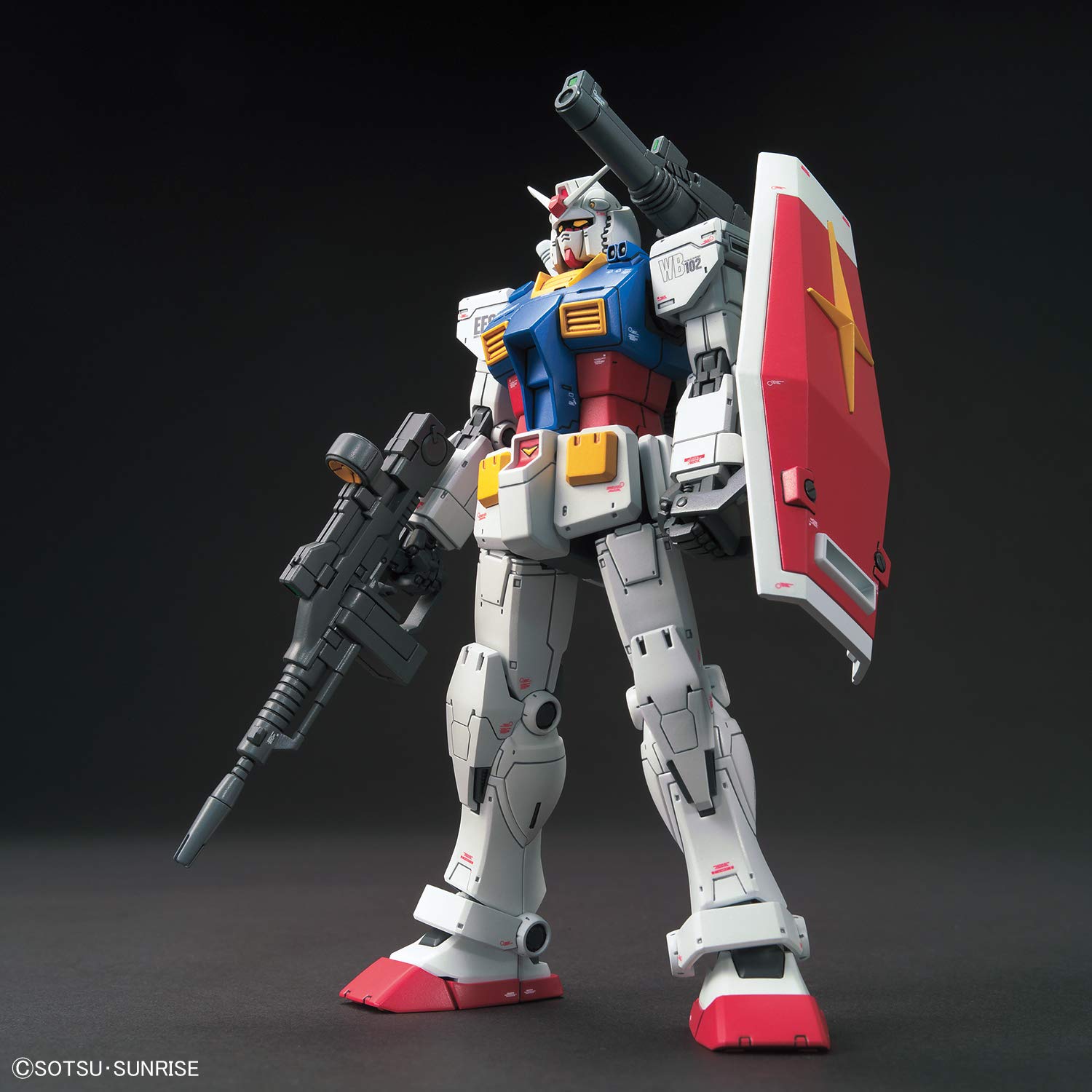 HG Mobile Suit Gundam THE ORIGIN RX-78-02 Gundam 1/144 scale color-coded plastic model