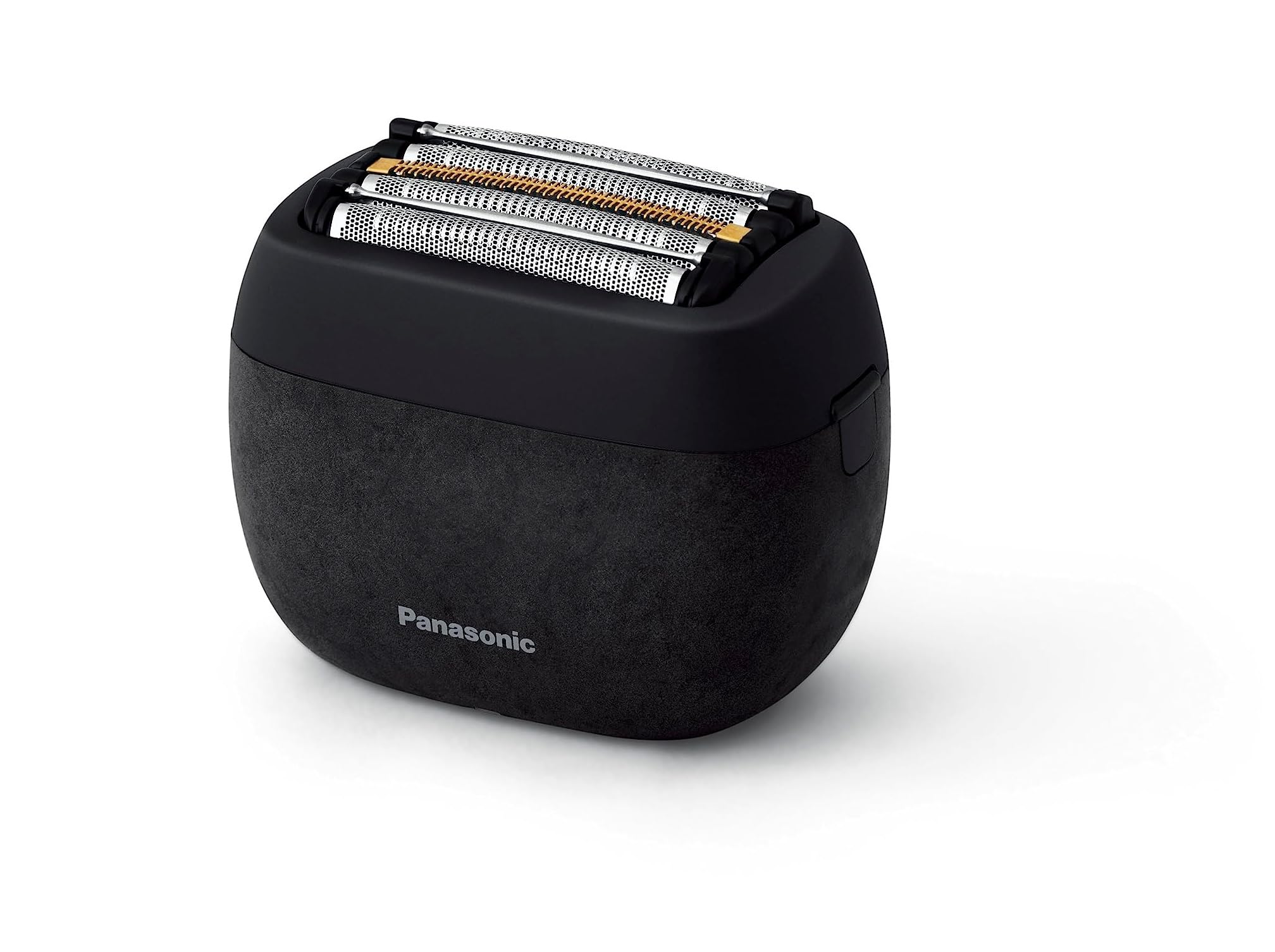 Panasonic Lamb Dash Palm-in Shaver Men's Shaver Compact Stone Grain Type 5 Blades Marble Black ES-PV6A-K