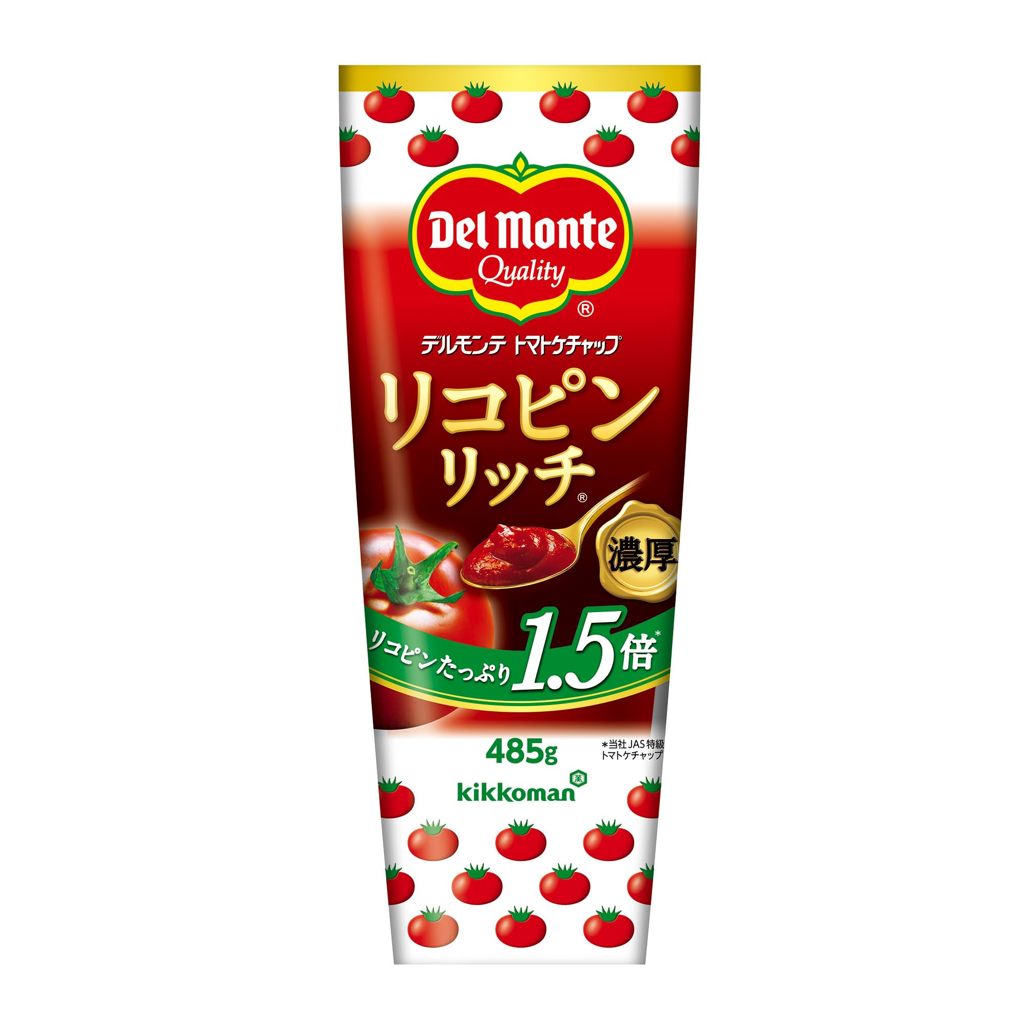 Del Monte Kikkoman Foods Lycopene Rich Tomato Ketchup 485g x 5 pieces