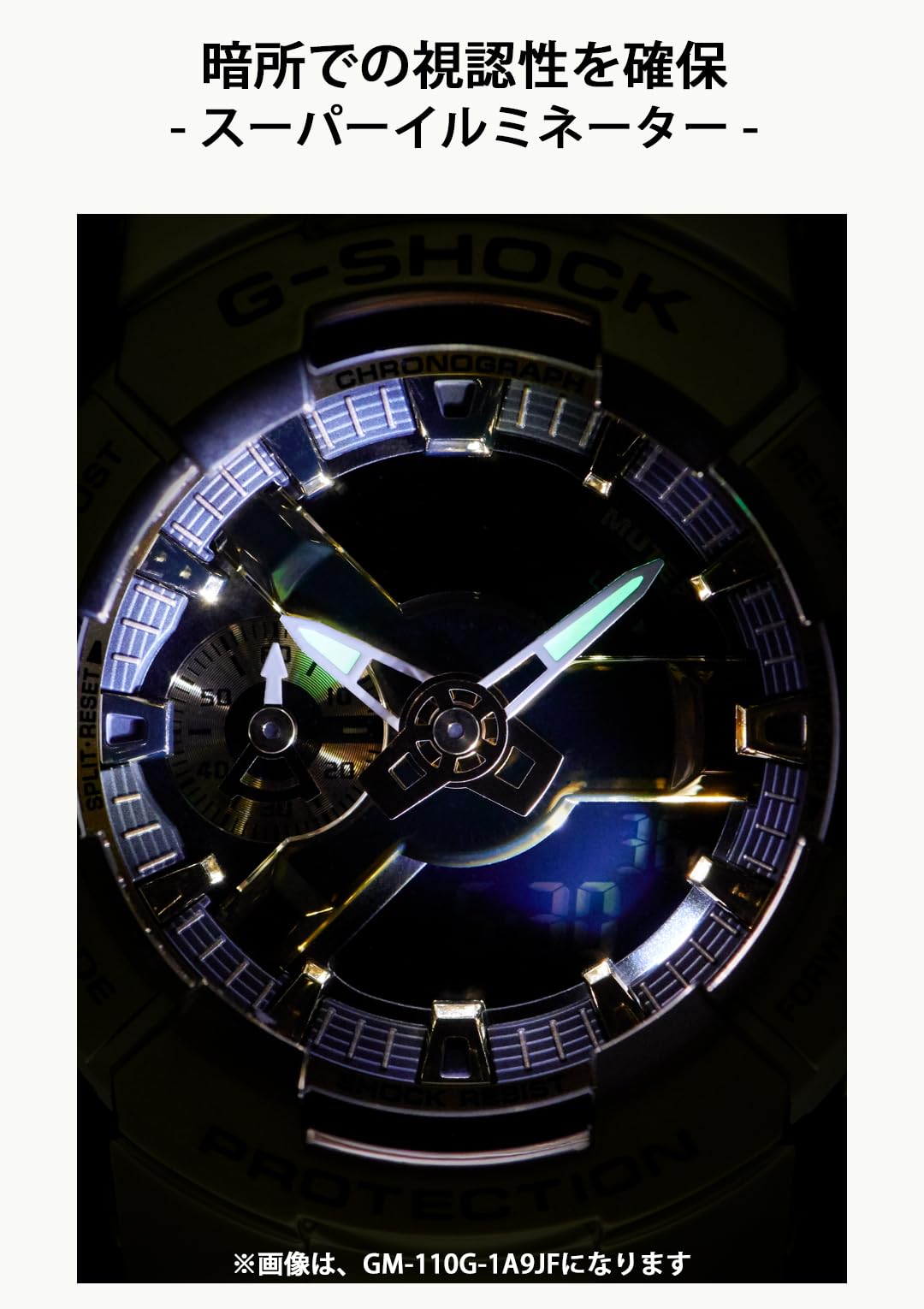 [G-SHOCK] [Casio] Watch [Domestic genuine product] Metal covered GM-110BB-1AJF Men's Black