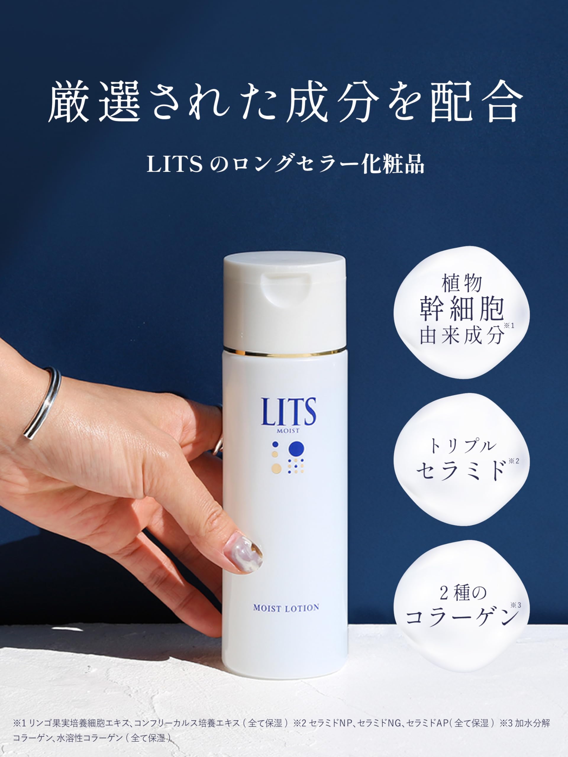 Ritz Moist Lotion Unscented Additive-Free Increased Volume 190ml Ceramide Lotion Collagen Sensitive Skin Moisturizing