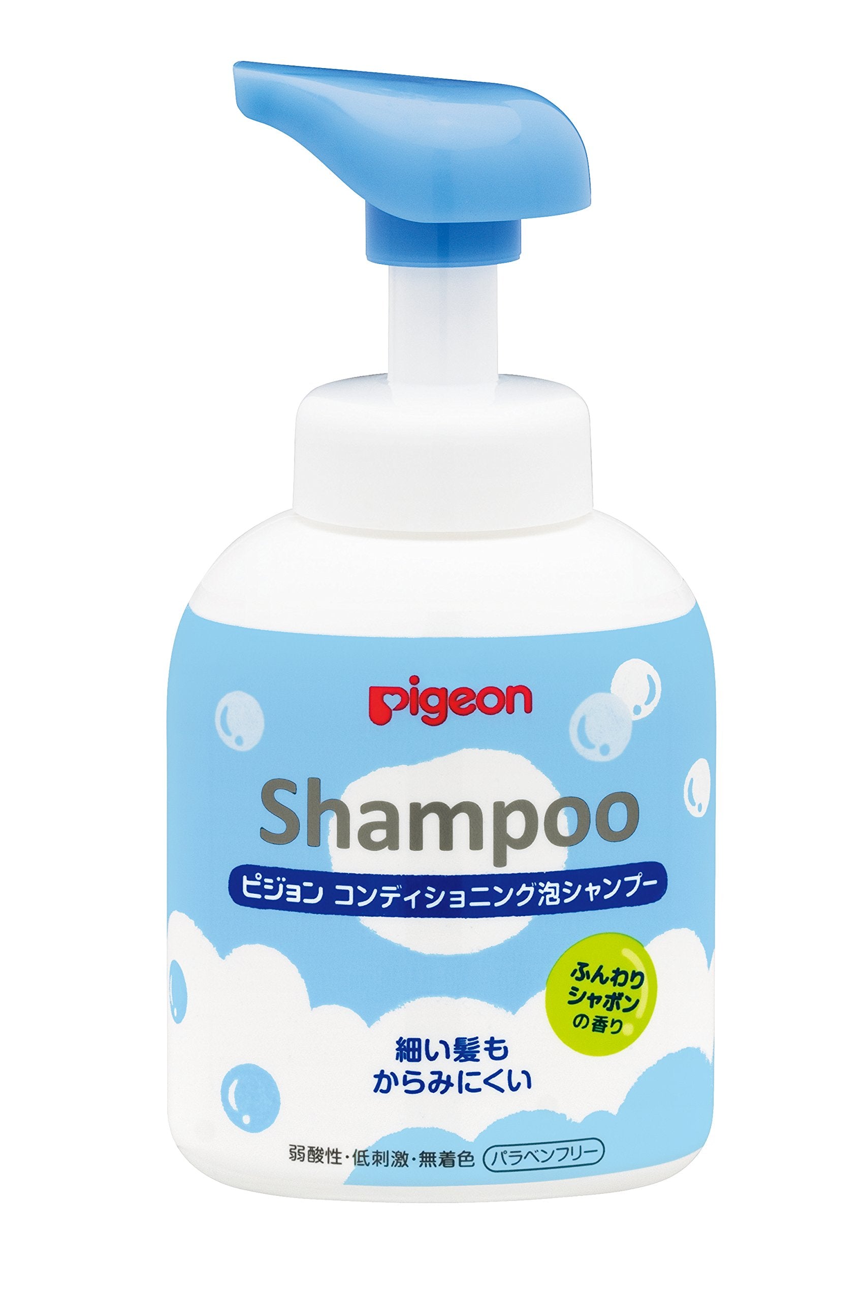 PIGEON Conditioning Foam Shampoo Fluffy Soap Scent 350ml