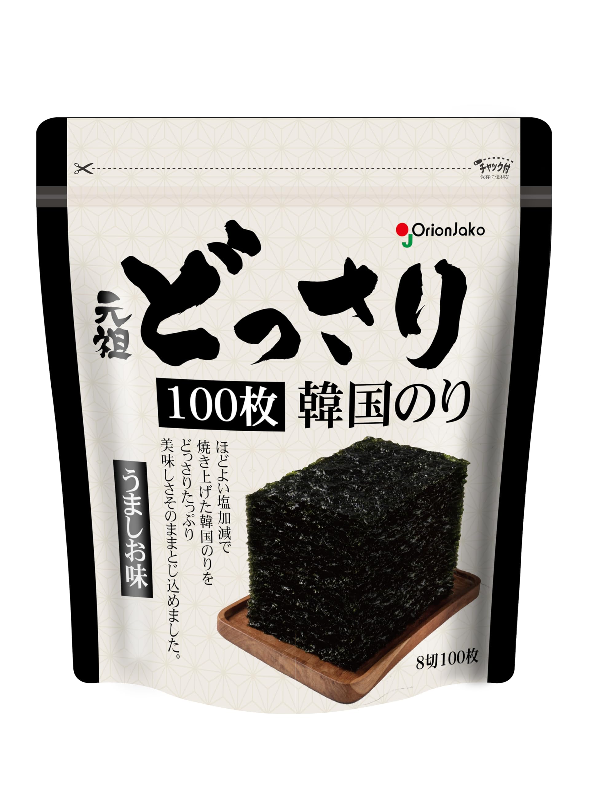 Orion Jacko 韩国紫菜 味道鲜美 100片
