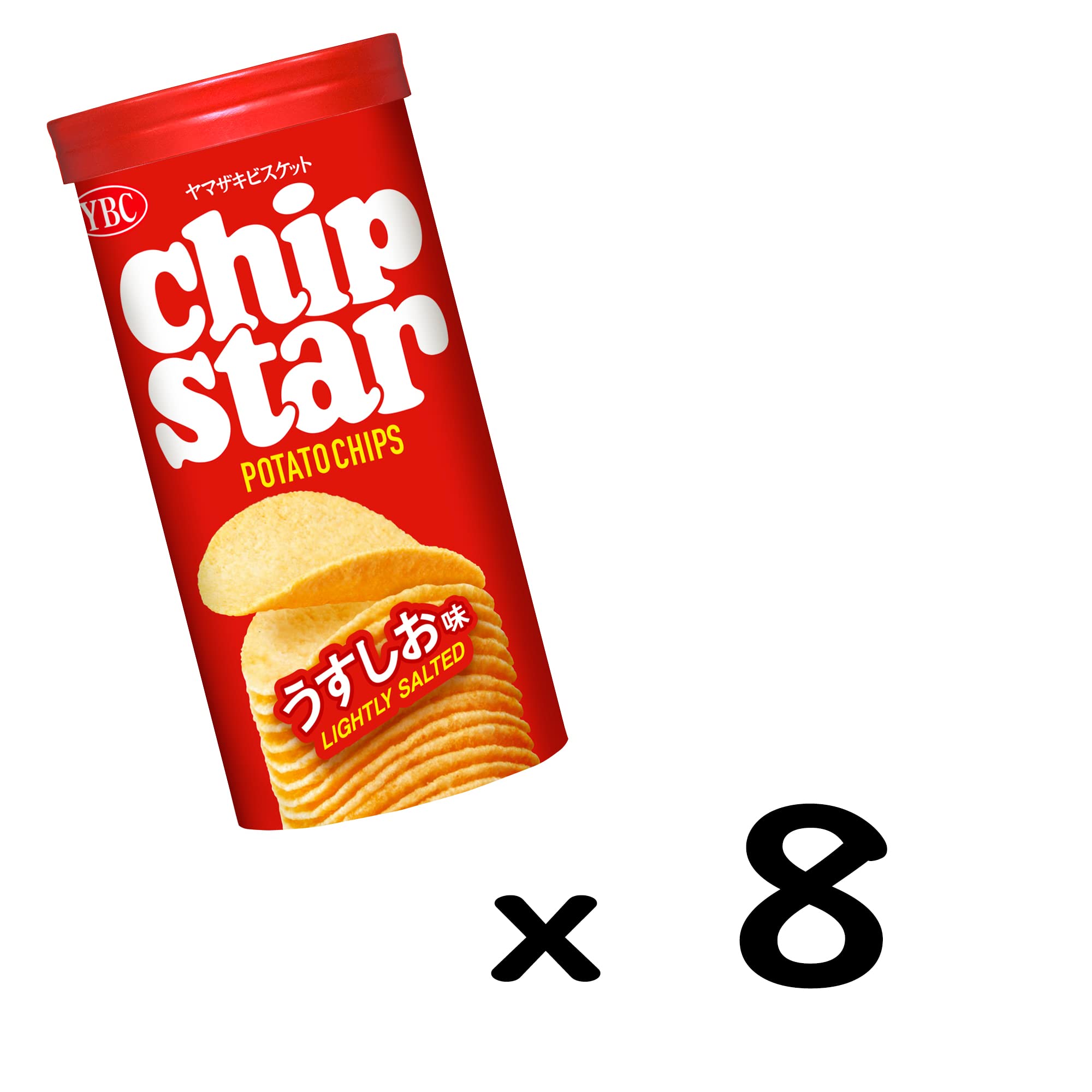Bánh quy Yamazaki Chip Star S Light Shio Flavour 45g x 8 miếng