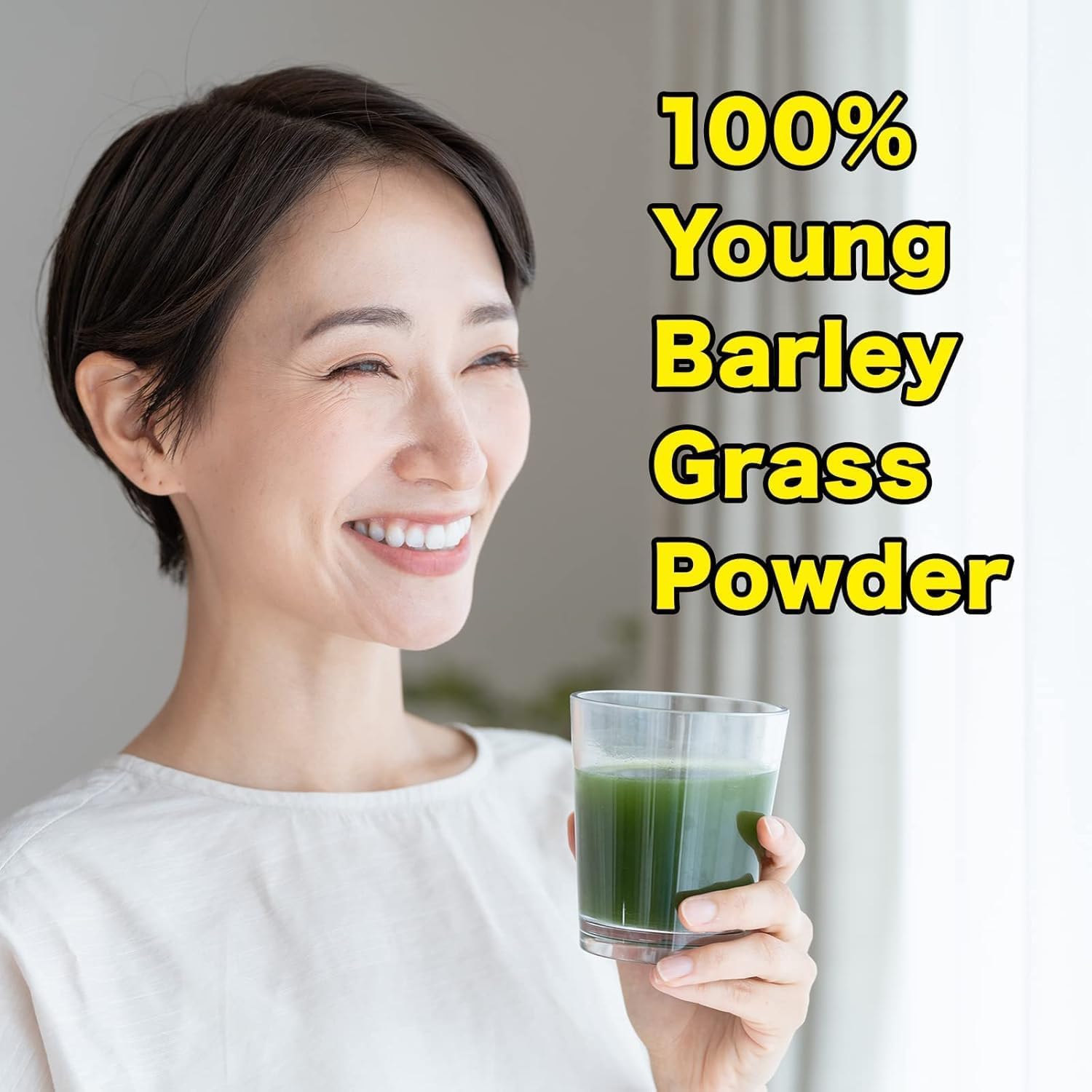 일본 약 건강 순국산 보리 와카바 녹즙 100% 분말(금의 녹즙) 46포