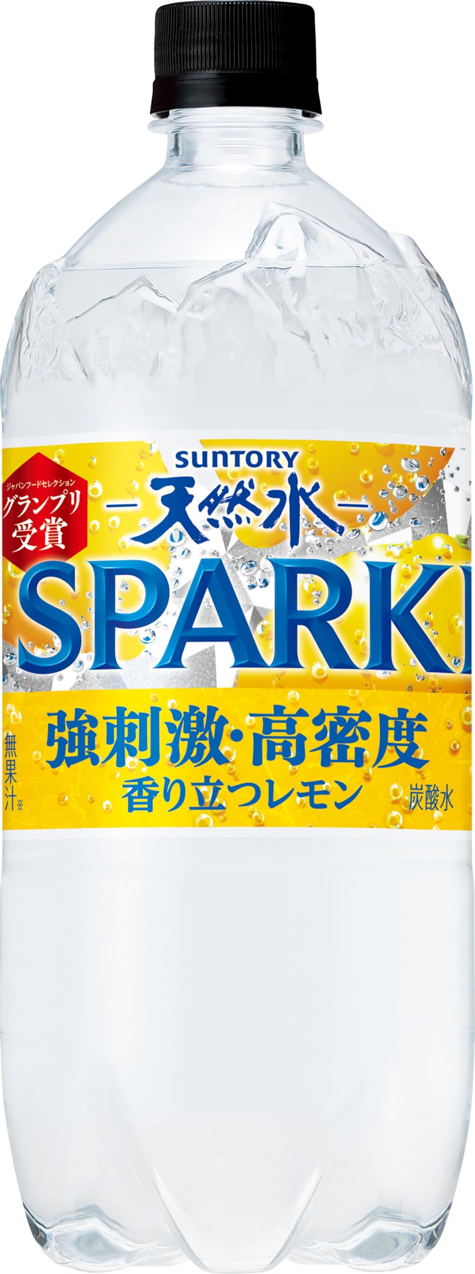 [Carbonated water] Suntory natural water sparkling lemon strong carbonated 1050ml x 12 bottles