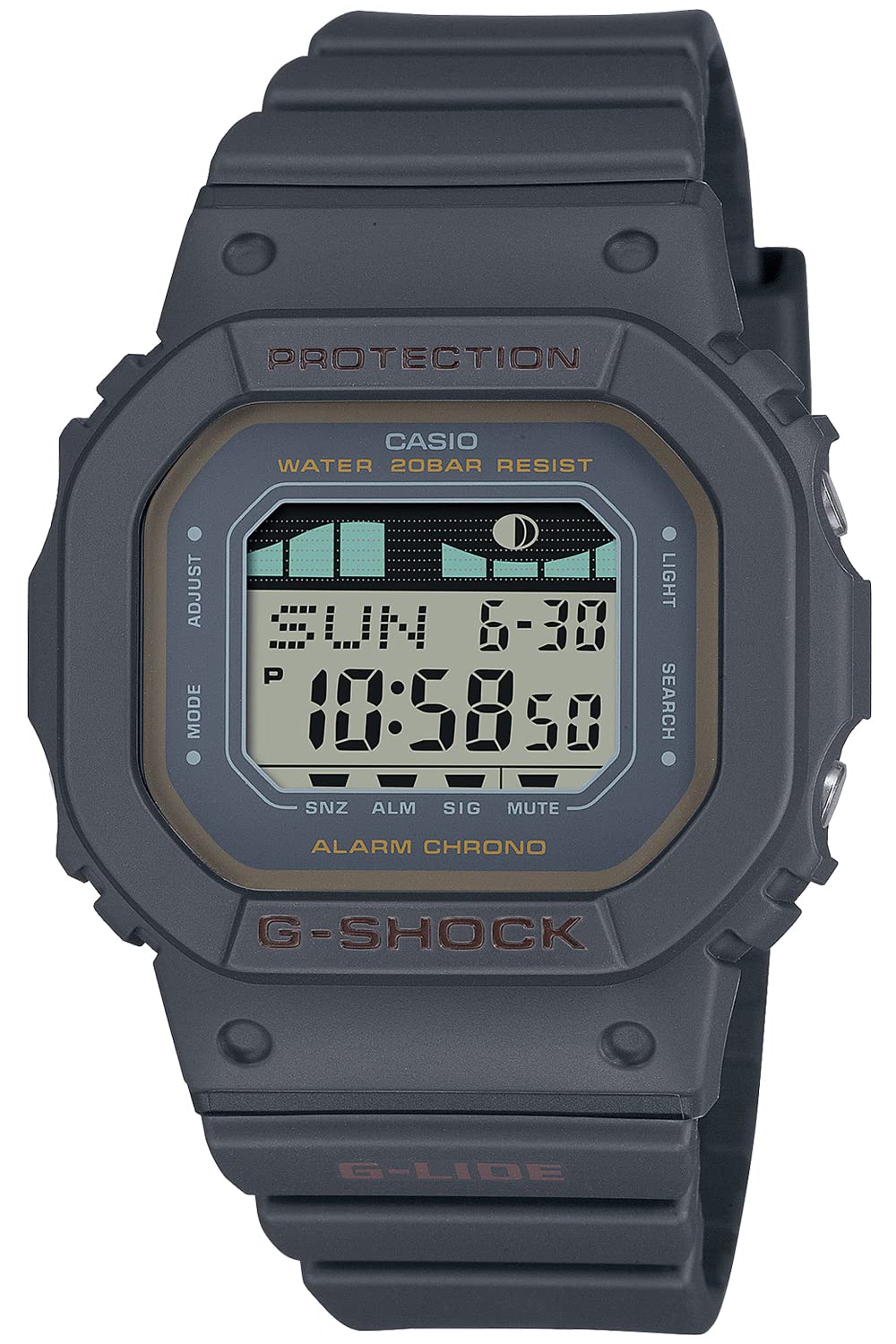 [Casio] G-Shock Watch [Domestic Genuine Product] G-LIDE Mid Size Model GLX-S5600-1JF Women's Black