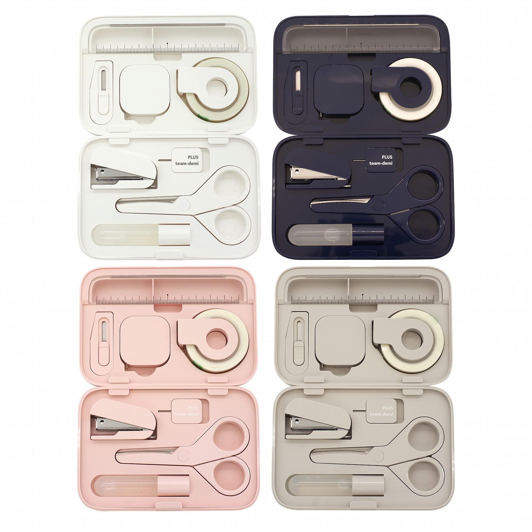 PLUS team-demi/Team Demi Stationery Kit [White] 30-210