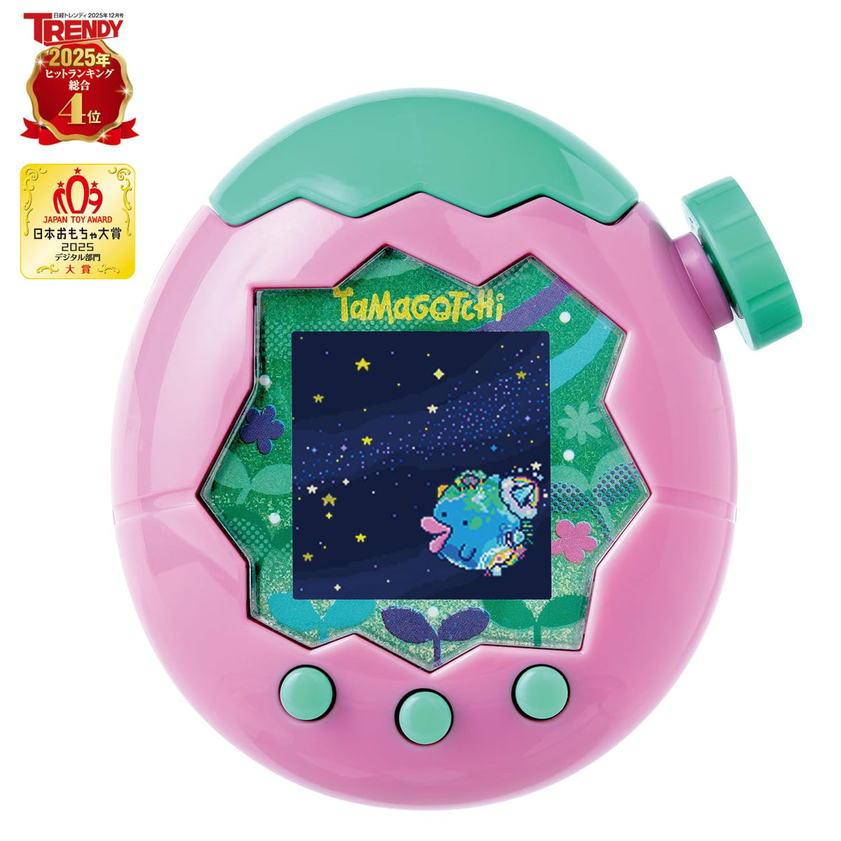 [반다이(BANDAI)] Tamagotchi Paradise - Pink Land 【일본 장난감 대상 2025 디지털 부문 대상】 대상 연령 6세 이상 다마고치 파라다이스