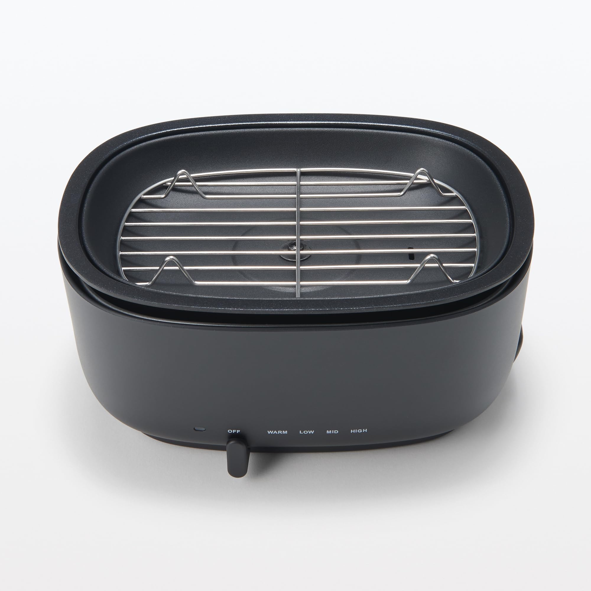 MUJI Deep Hot Plate Black MJ-HPFK2 LA1PJA3A