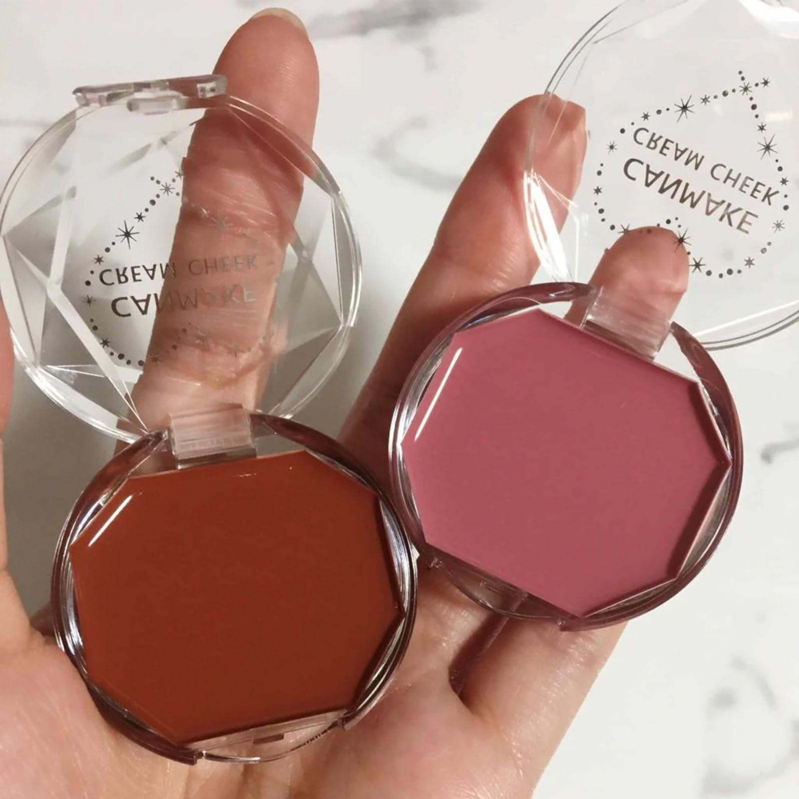 Canmake Cream Cheek CL01 Clear Red Heart 2.3g