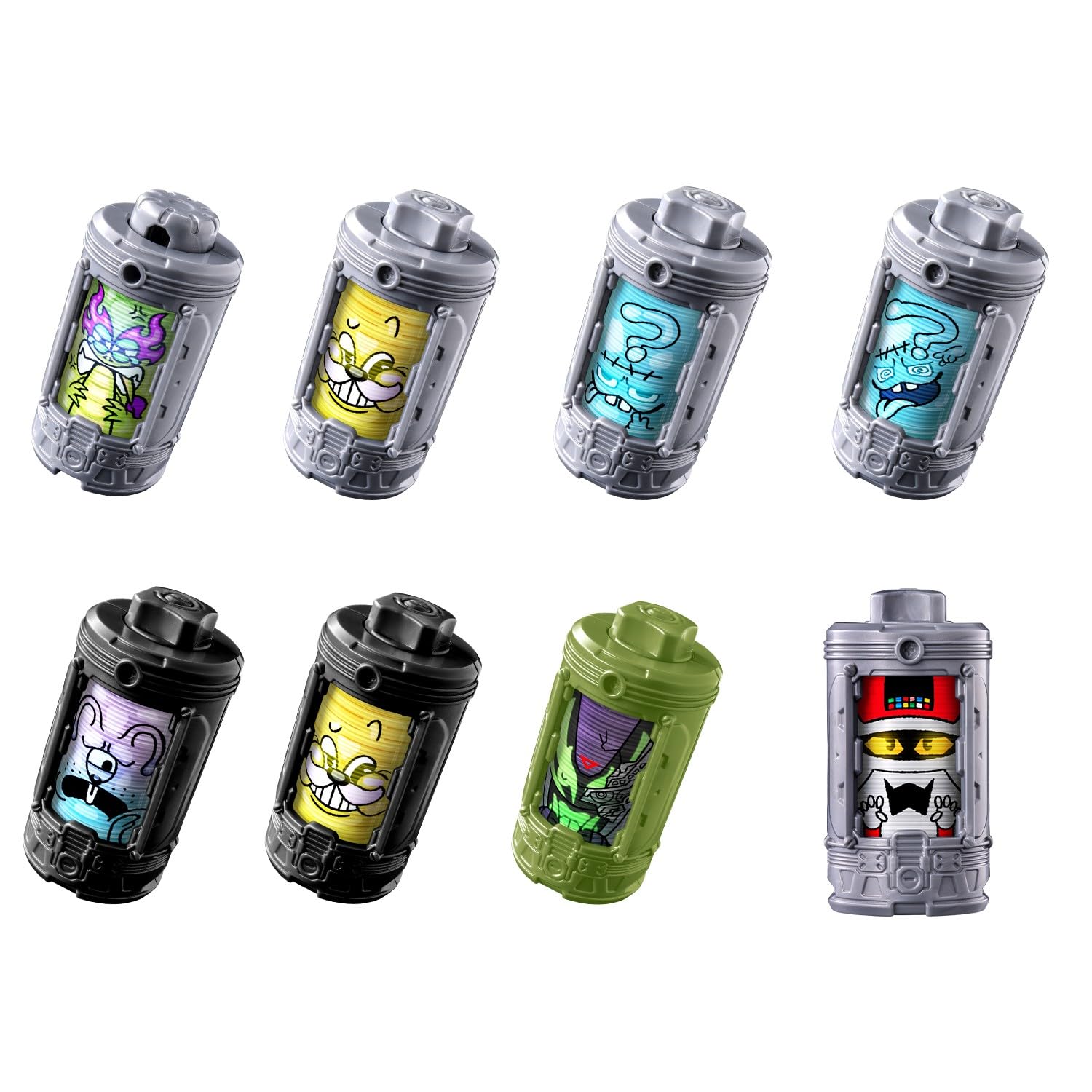 [BANDAI] [반다이 초우주 형사 개방 인피니티 DX 에몰기어 랜덤 박스 05(1BOX8개들이) 대상 연령 3세 이상 PROJECT R.E.D