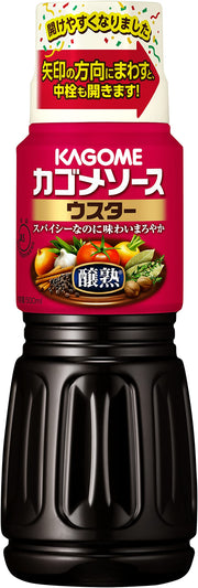 카고메 양숙 소스 우스터 500ml×4개