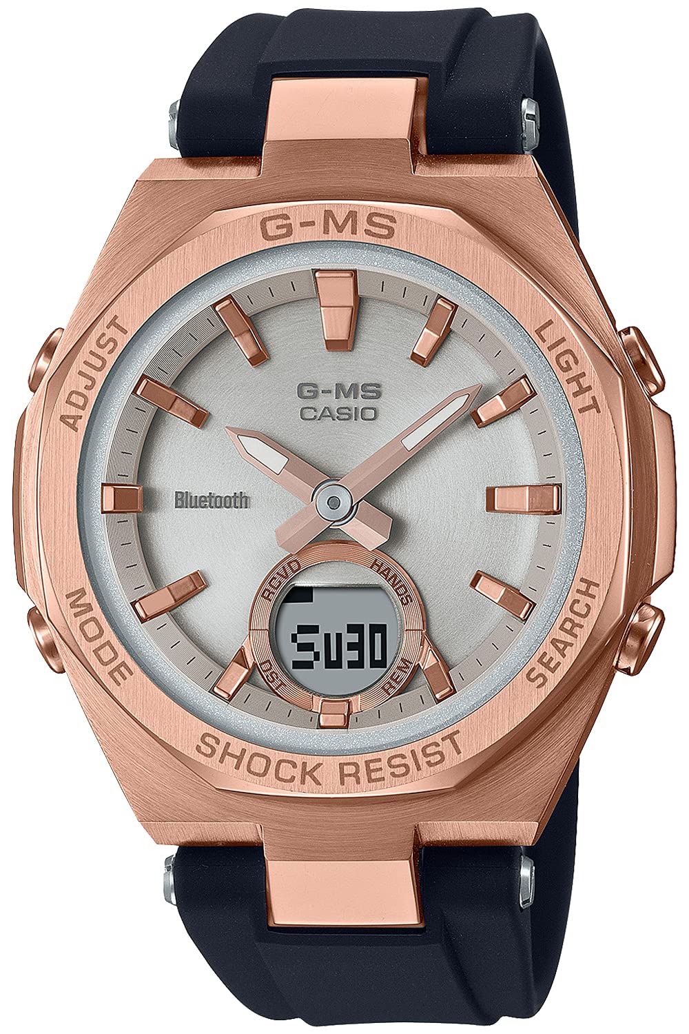[카시오] 손목시계 베이비지 G-MS Bluetooth 솔라 MSG-B100G-1AJF 레이디스 블랙