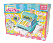 Ishikawa Toys Gokko Exciting Omiseya-san Register W22.5 x H17 x D12.5cm Light Blue