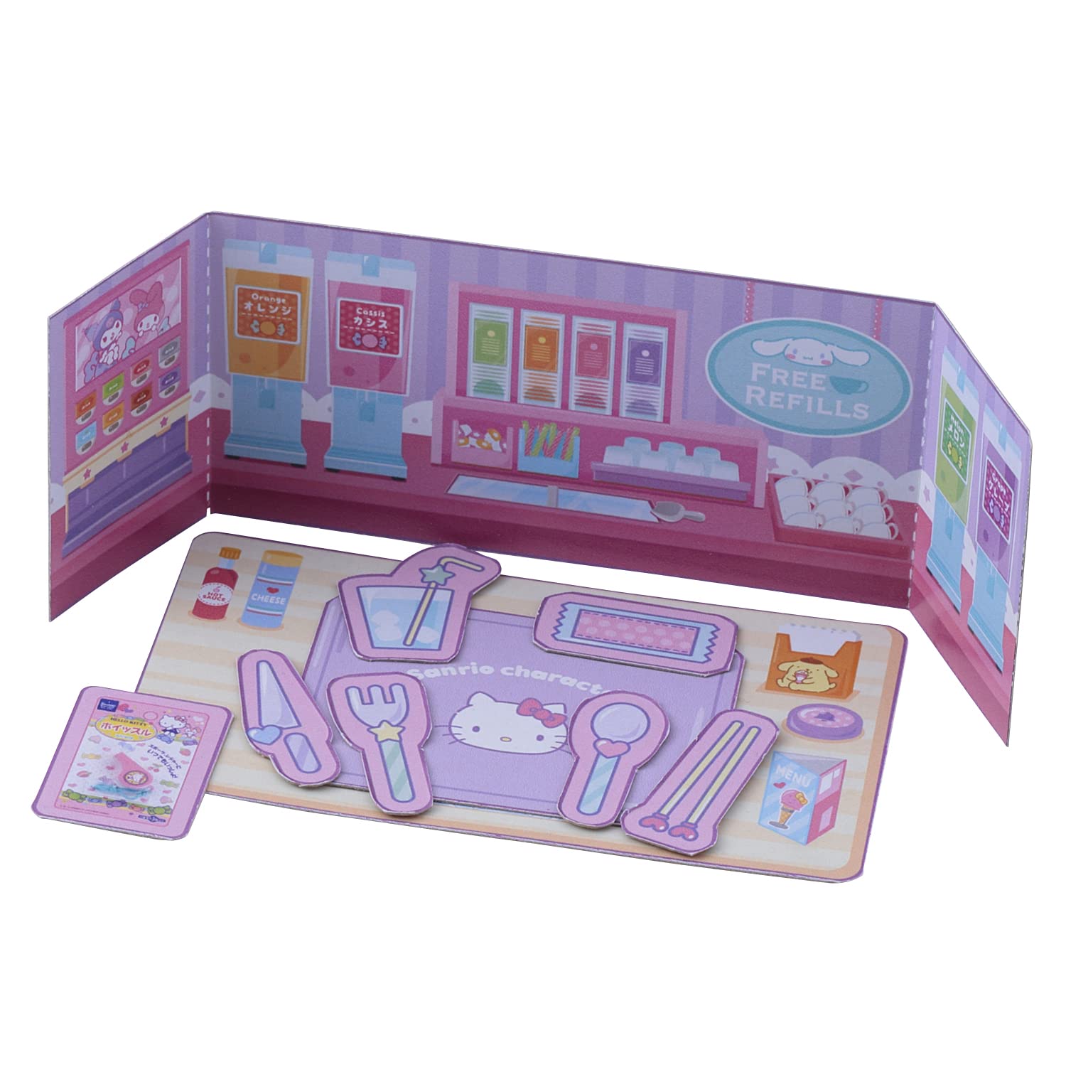 Maruka Sanrio Characters How about Family Restaurant Gochumon? Toy Play House Ages 3 and up 190576