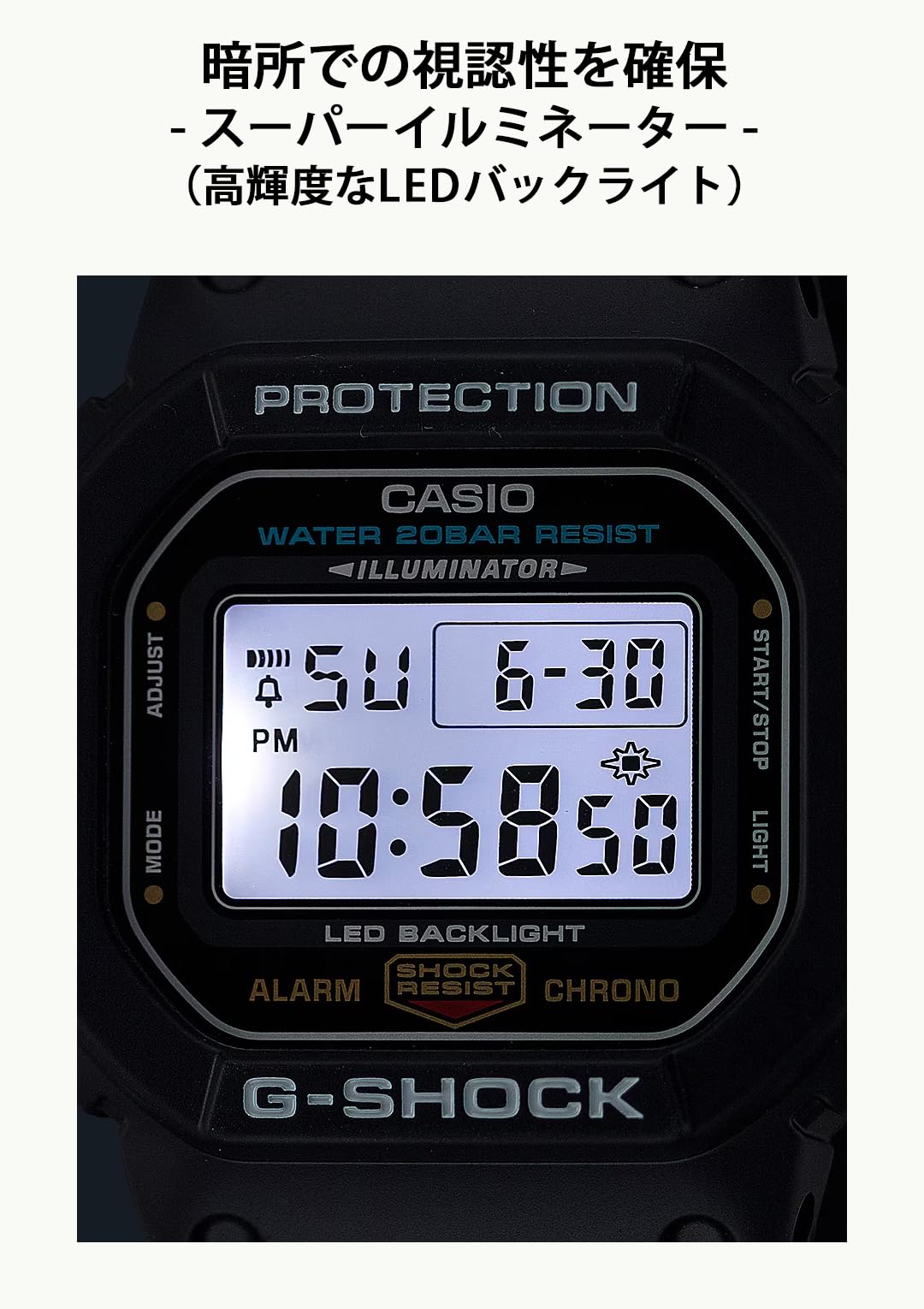 G-SHOCK DW-5600UE-1JF Domestic genuine Casio watch black men's