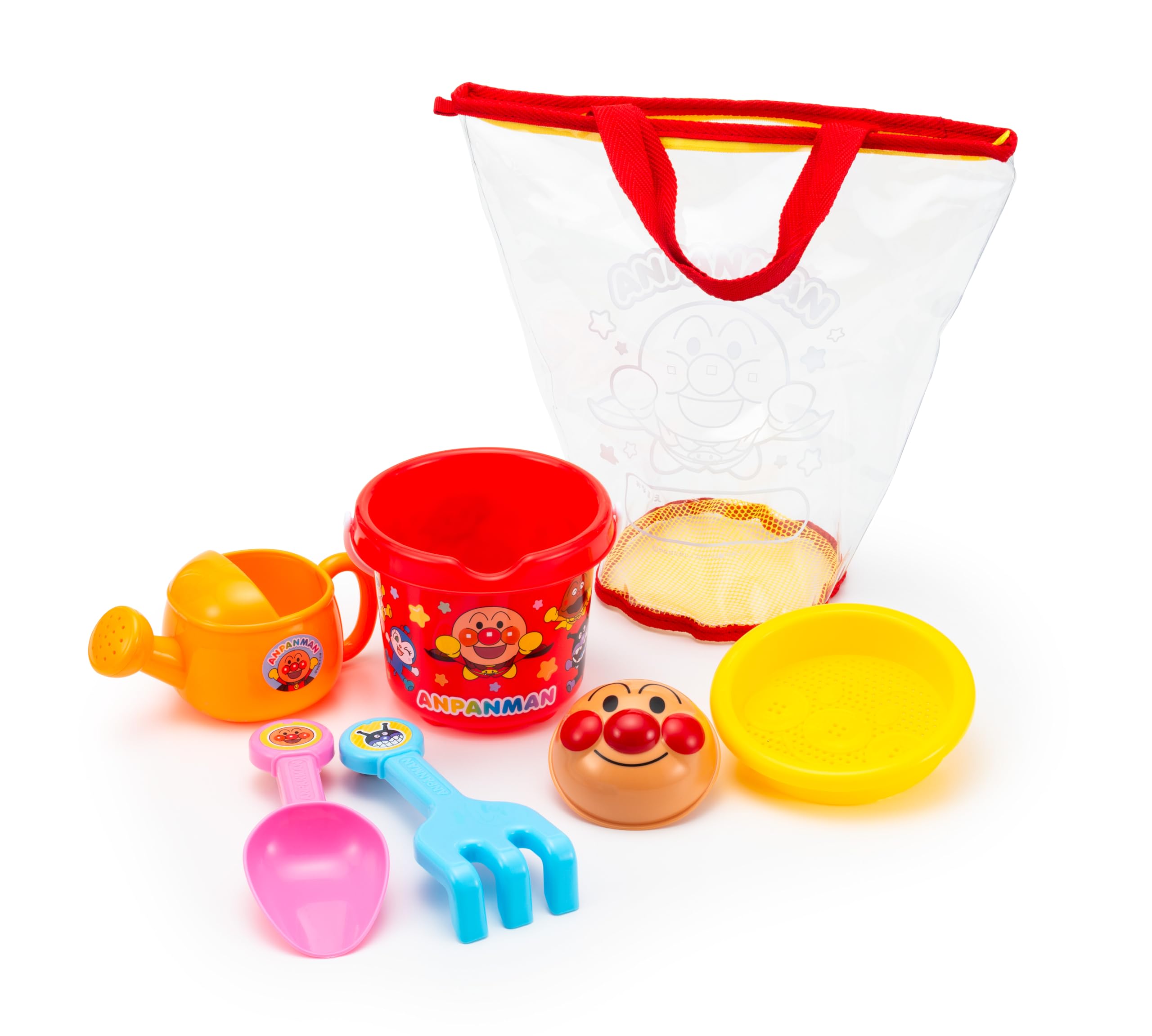 AGATSUMA Anpanman Colorful Outing Sandbox Set [2025] (Target age: 3 years old and over)